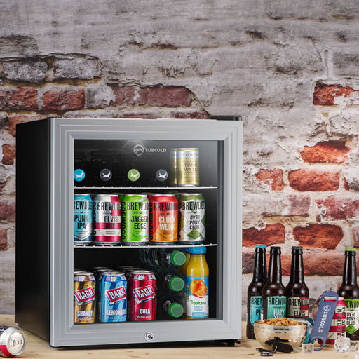 Subcold Super 50 LED Beer Fridge - Silver