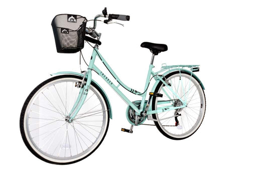 Aurai Trekker Ladies Heritage Bike 26" 6 Speed - Lagoon