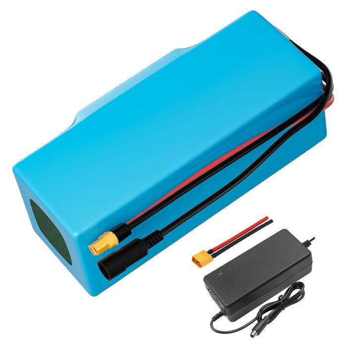 Seilylanka 36V 12Ah 10S4P Li-ion Battery Pack E-Bike Ebike electric bicycle 42V With charger 190x90x70mm