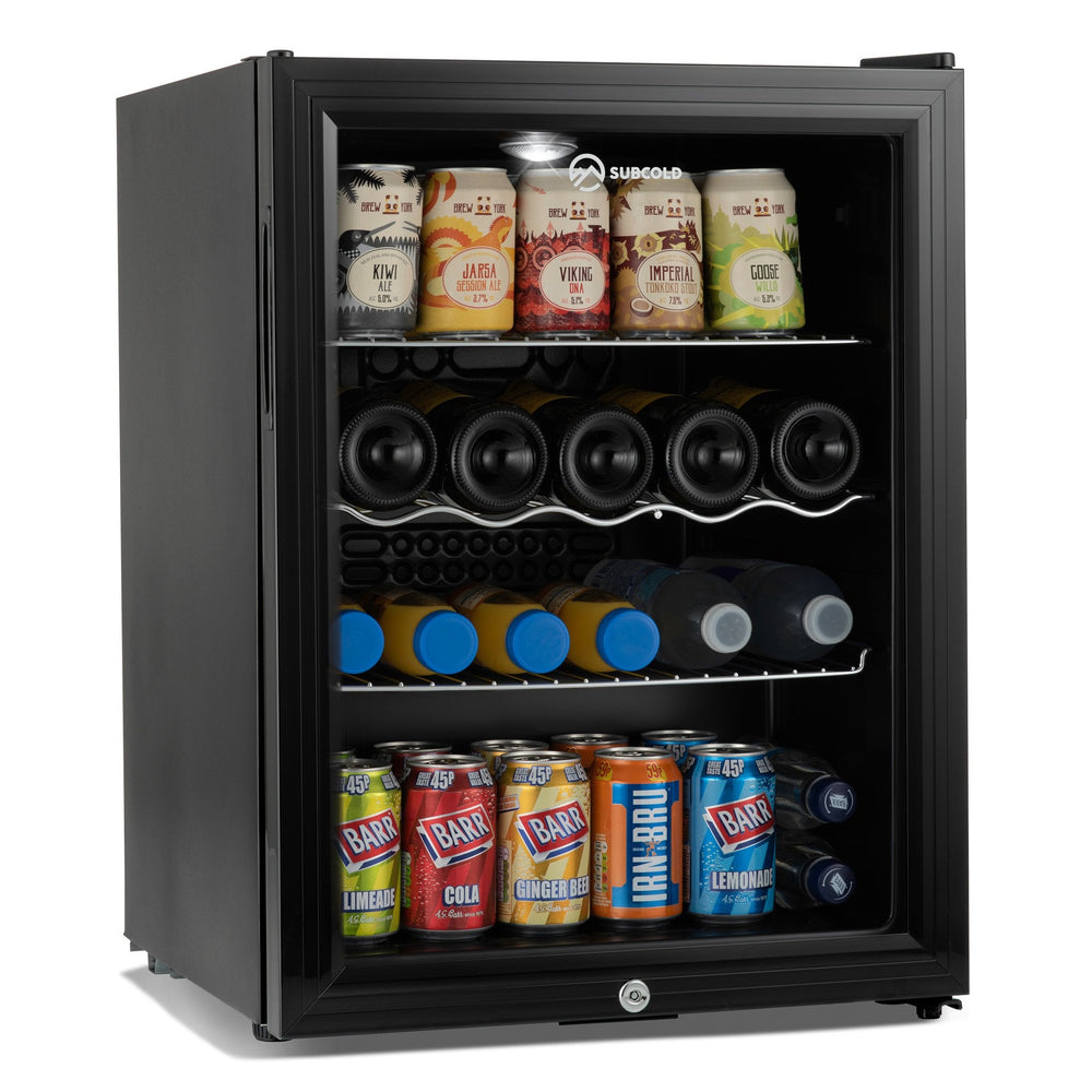 Subcold Super 65 LED Beer Fridge - Black