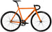 FabricBike Light PRO - Fixed Gear Bike, Single Speed Fixie Bicycle, Aluminium Frame and Fork, Wheels 28", 4 Colours, 3 Sizes, 8.45 kg Aprox. (Light Pro Army Orange, M-54cm)