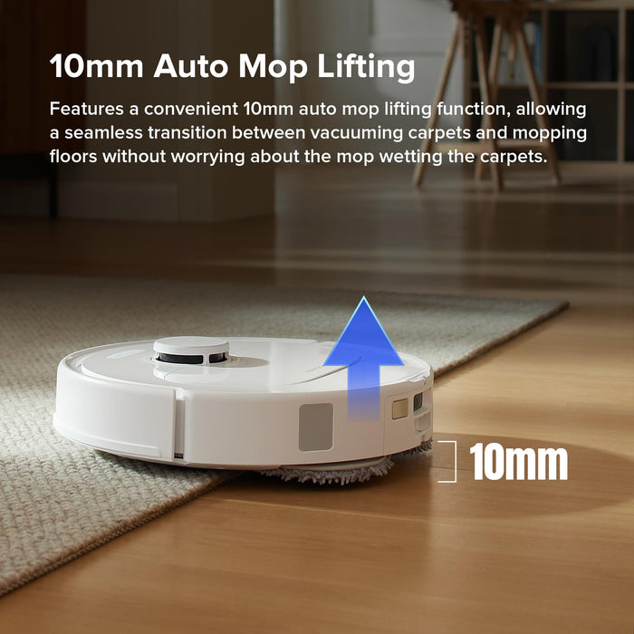 roborock Qrevo S Robot Vacuum, 7000Pa, Self-Emptying, Mop Lifting