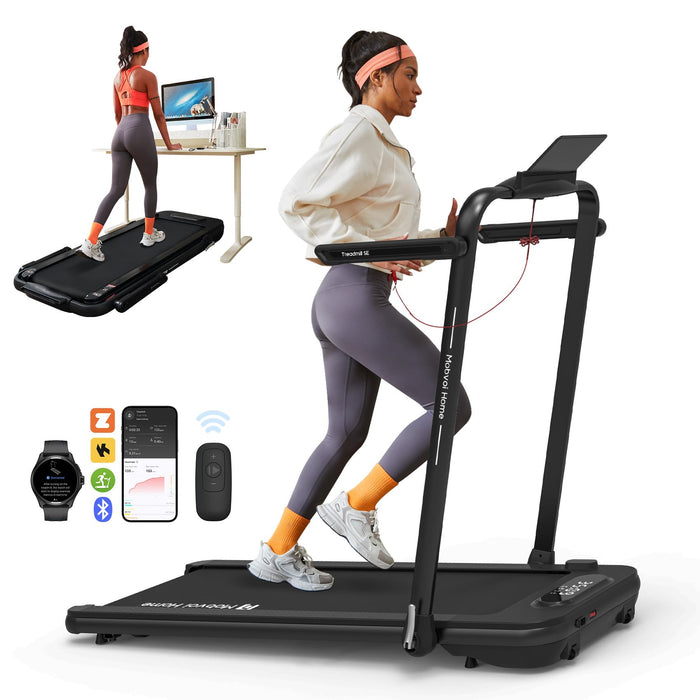 Mobvoi Home Treadmill SE, 3-in-1 Foldable Walking Pad, 12 km/h, Remote