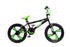 XN BMX 20" 4 Spoke MAG Wheel Freestyle Bike Gyro Stunt Pegs Kids Boys Girls (Black/Green)