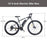 TRIOBLADE 27.5" Electric Bikes for Adults 250W Electric Bicycle Shimano 21 Speed E-bike with 36V 10.4AH Removable Li-Ion Battery, Dual Disk Brake, Range 42-65km