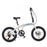 BSTSEL 20 Inch Folding Bike Adult,For Adult Men and Women Teens, Lightweight Aluminium Frame, 7 Speed Shimano Drivetrain, Foldable Bike With Disc Brake, Adult Bike Foldable Bicycle (White)