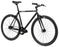 FabricBike-Fixed Gear Bike, Single Speed,Hi-Ten steel black frame, 10Kg (Fully Matte Black, M-53)