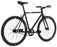 FabricBike-Fixed Gear Bike, Single Speed,Hi-Ten steel black frame, 10Kg (Fully Matte Black, M-53)