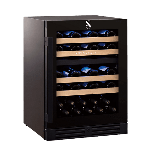 WL155DF dual zone wine cooler | 82cm | 40 bottles