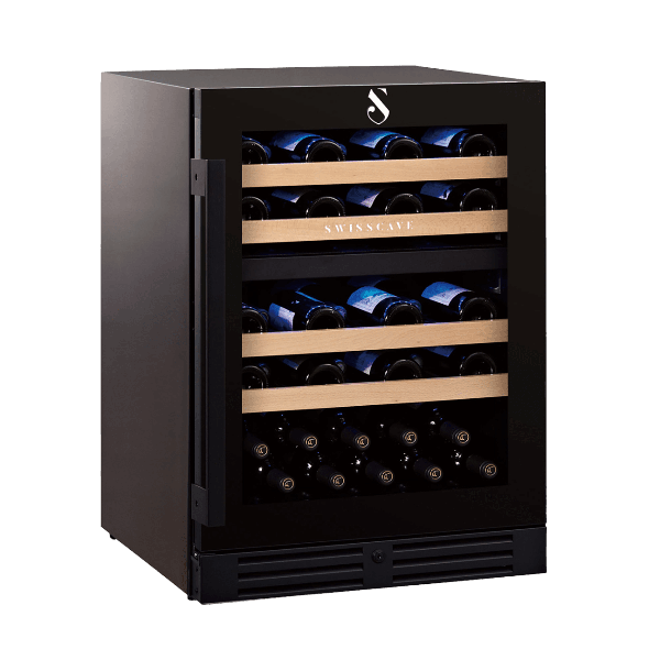 WL155DF dual zone wine cooler | 82cm | 40 bottles